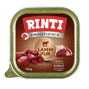 Sparpaket 20 x 150 g Rinti Singlefleisch Lamm Pur Hunde Nassfutter Nur Heute